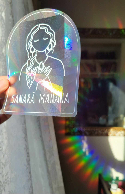 Sanará Mañana Suncatcher Decal